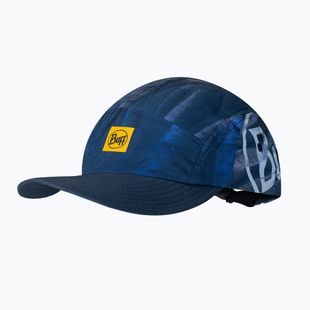 Cappellino con visiera BUFF 5 Panel Go arius blue