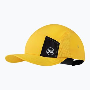 Berretto da baseball BUFF 5 Panel Go Logo giallo