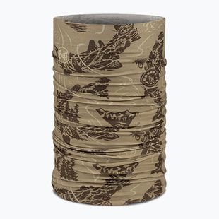 BUFF Coolnet UV Lake River khaki imbragatura multifunzionale