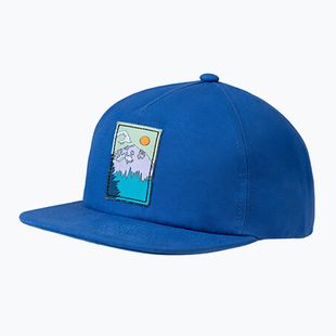 Cappello da baseball BUFF Snapback Solid azzurro per bambini