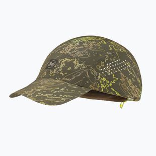 Cappellino con visiera BUFF CoolNet UV Pack anter khaki