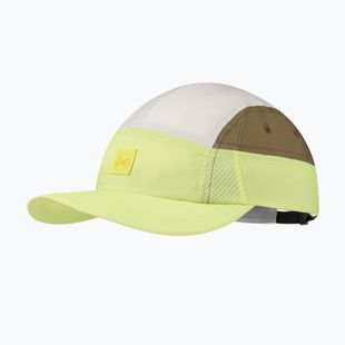 Cappellino con visiera BUFF 5 Panel Go domus lemon