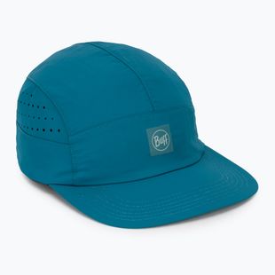 Cappellino con visiera BUFF Speed solid teal