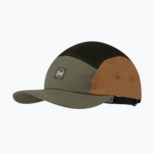 Cappellino con visiera BUFF 5 Venture allvin khaki panel