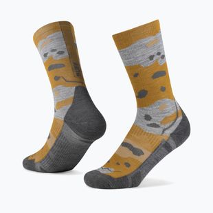 Calzini BUFF Merino Lightweight Crew LWC2 khaki