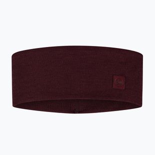 Fascia per la testa BUFF Merino Wide garnet