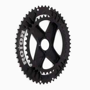 Rotor Q Rings Dm Oval Chainring 50/34T nero