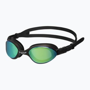 Occhiali da nuoto Orca Killa 180º nero a specchio