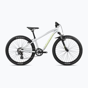 Bicicletta da bambino Orbea MX 24 XC 2024 argento/limone piccante