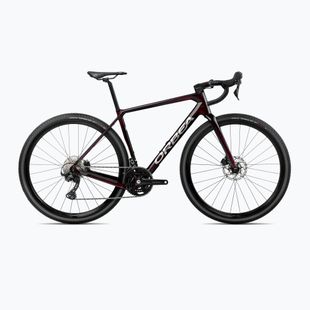 Gravel bike Orbea Terra M30 Team 2025 vino rosso carbonio vista