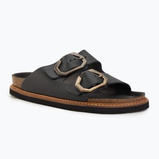 Genuins Galia Leather Dress nero infradito da donna