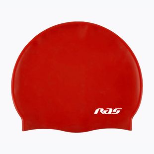 Cuffia da nuoto per bambini RAS Silicone red
