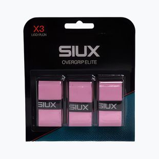Manopole per padel Siux Elite Overgrip 3 pack pink