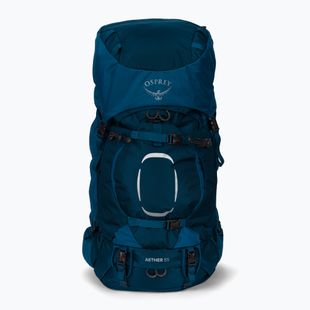 Zaino da trekking da uomo Osprey Aether 55 l deep water blue