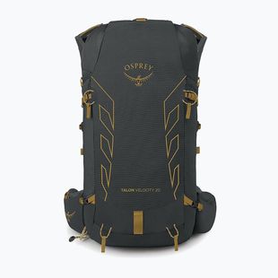 Zaino da trekking da uomo Osprey Talon Velocity 20 l dark charcoal/tumbleweed yellow