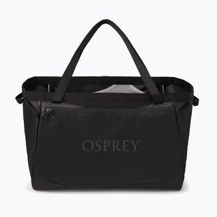 Borsa da viaggio Osprey Transporter Gear Tote 60 l raven black/black