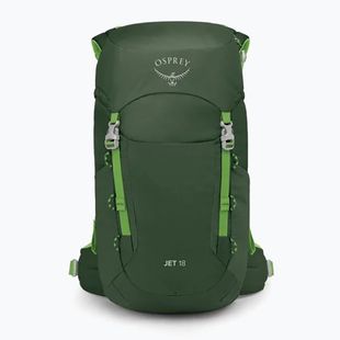 Zaino da trekking Osprey Jet 18 l verde canopy/ verde limeline per bambini