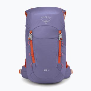 Zaino da trekking per bambini Osprey Jet 18 l euphoria purple/ mars orange