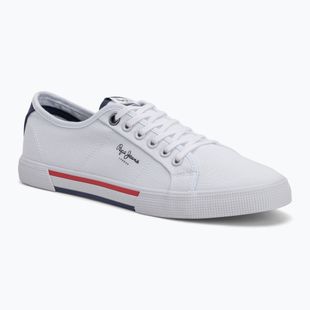 Pepe Jeans scarpe uomo Bradyen Basic bianco
