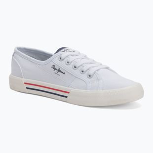 Pepe Jeans scarpe donna Brady Basic bianco
