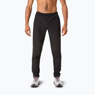 Pantaloni da corsa da uomo NNormal Active Warm svart/nero