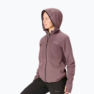 Giacca running donna NNormal Active Warm albergini/viola