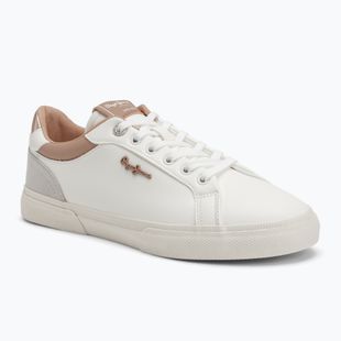 Pepe Jeans Kenton Court scarpe da donna marrone ocra dorato