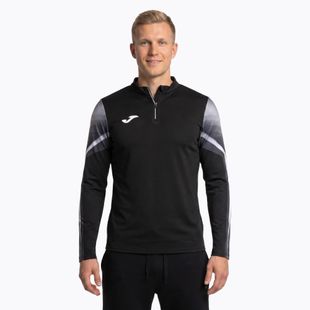 Felpa da corsa uomo Joma Elite XI nero/antracite
