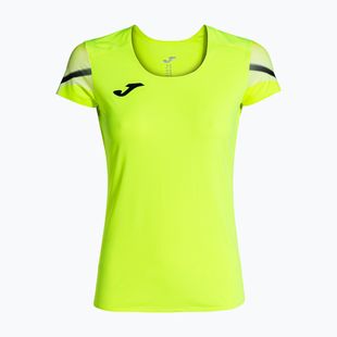 Maglietta da corsa donna Joma Elite XI giallo fluorescente/nero