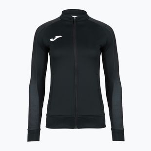 Felpa da corsa da donna Joma Elite XI Full Zip nero/antracite