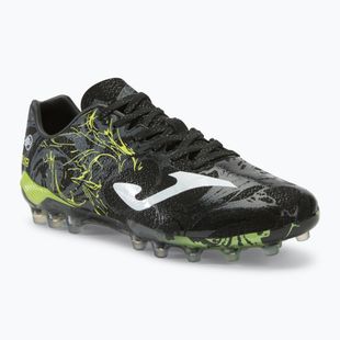 Scarpe da calcio Supercopa AG da uomo nero/limone fluor