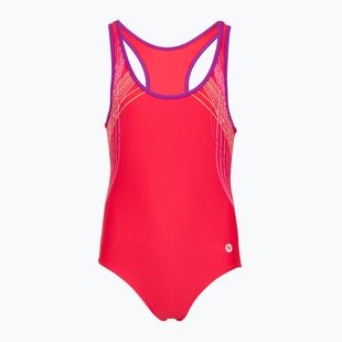 Costume intero da nuoto per bambini RAS Borneo Classic Back coral