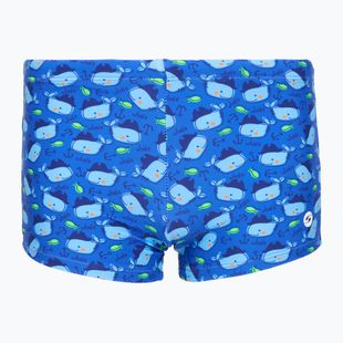 Boxer da bagno per bambini RAS Whale Trunks denim blue
