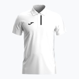 Maglietta da tennis da uomo Joma Challenge Polo bianco