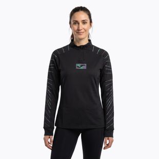 Felpa da running Joma R-Night donna, nero