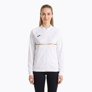 Felpa da running Joma Record III Full Zip da donna, bianco