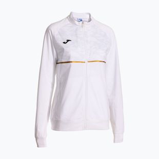 Felpa da running Joma Record III Full Zip da donna, bianco