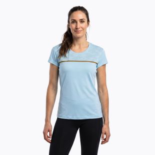 Maglia da corsa Joma Record III donna blu chiaro