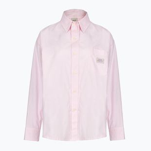 Camicia donna Kaotiko Stripes Dark People rosa/bianco
