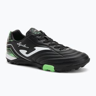 Scarpe da calcio Joma Aguila TF da uomo, nero/verde fluoro
