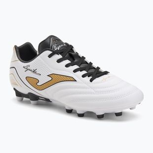 Scarpe da calcio Joma Aguila FG bianco/oro da uomo
