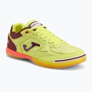 Scarpe da calcio da uomo Joma Top Flex IN fluor giallo/viola