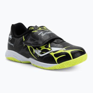Scarpe da calcio per bambini Joma Super Copa Jr IN nero/giallo focato