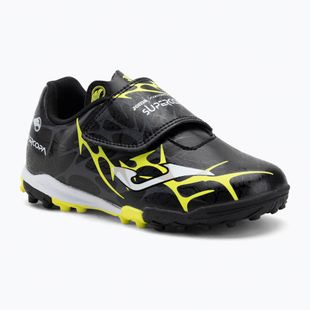 Scarpe da calcio Joma Super Copa Jr TF per bambini nero / giallo fluor
