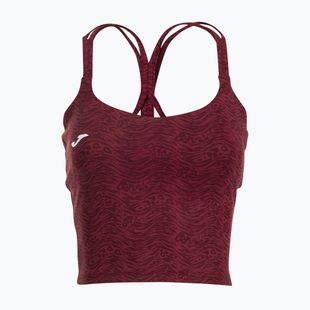 Maglietta da tennis da donna Joma Challenge Top W burgundy