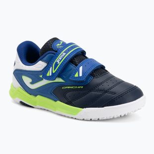 Scarpe da calcio per bambini Joma Cancha Jr IN navy/blue