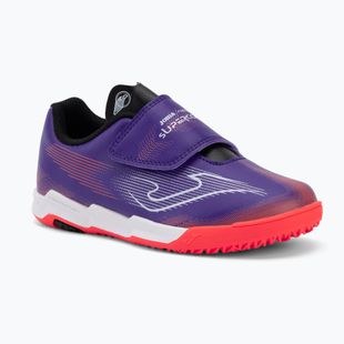 Scarpe da calcio per bambini Joma Supercopa Jr IN purple