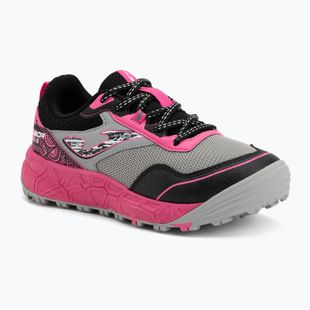 Scarpe da corsa per bambini Joma Kubor Jr gray/fuchsia