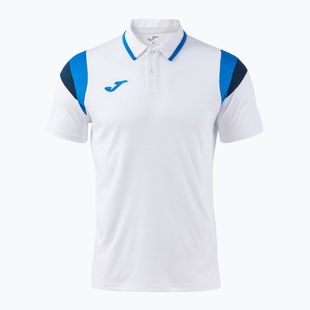 Maglietta da tennis da uomo Joma Terra Polo white/royal