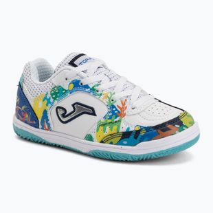 Scarpe da calcio bambino Joma Top Flex Jr IN white